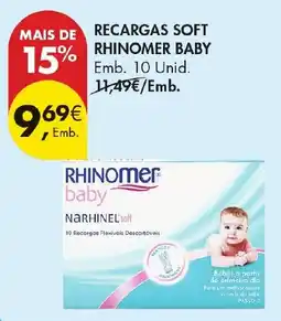 Pingo Doce rhinomer baby narhinel soft promoção