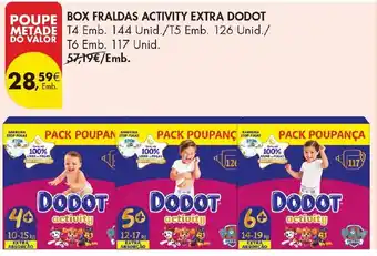 Box fraldas activity extra dodot