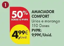 Pingo Doce Amaciador comfort promoção