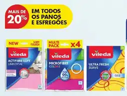 Pingo Doce Vileda actifibre soft universal promoção