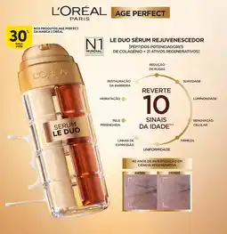 Continente Nos produtos age perfect da marca l'oréal promoção