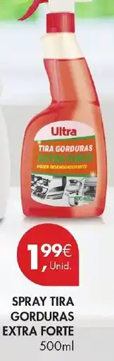 Pingo Doce Spray tira gorduras extra forte promoção
