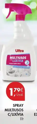 Pingo Doce Spray multiusos c/lixívia promoção