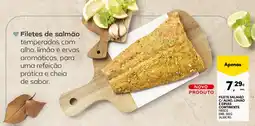 Continente Filete salmão c/ alho, limão e ervas continent promoção