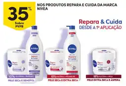 Continente Nos produtos repara e cuida da marca nivea promoção