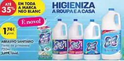 Pingo Doce Neo blanc abrasivo sanitário promoção