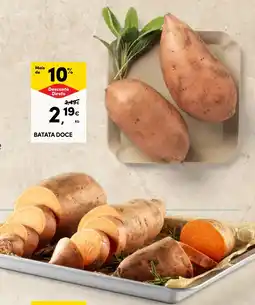 Continente Batata doce promoção