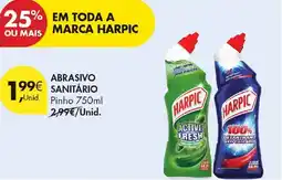 Pingo Doce Abrasivo sanitário harpic promoção
