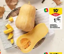Continente Abóbora butternut sem resíduos promoção