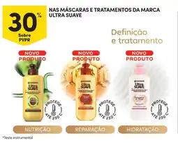 Continente Nas máscaras e tratamentos da marca ultra suave promoção