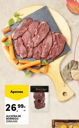 Continente Alcatra de borrego promoção