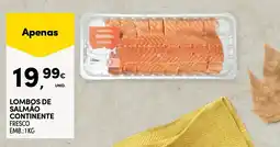Continente Lombos de salmão continente promoção