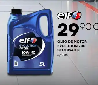 Elf óleo de motor evolution 700 sti 10w40
