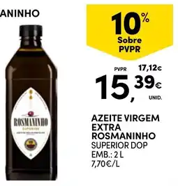 Continente Azeite virgem extra rosmaninho promoção