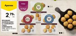 Continente Bolinhas alheira aves/ c/ chourico/ caça continente promoção