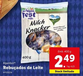 Alpenfest Rebuçados de Leite 400g