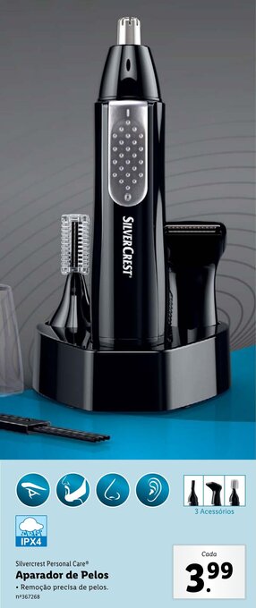 Lidl Silvercrest Personal Care Aparador de Pelos promoção