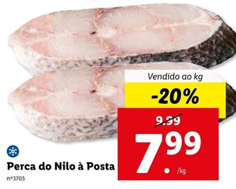 Lidl Perca do Nilo à Posta promoção