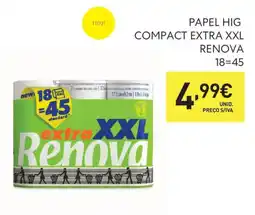 Recheio papel hig compact extra xxl renova promoção