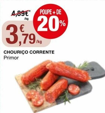 Intermarché Chouriço Corrente Primor promoção