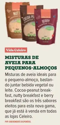 Celeiro Misturas de aveia para pequenos-almoços promoção