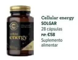 Celeiro Cellular energy solgar promoção