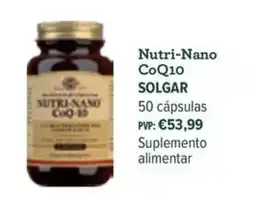 Celeiro nutri-nano coq-10 solgar promoção