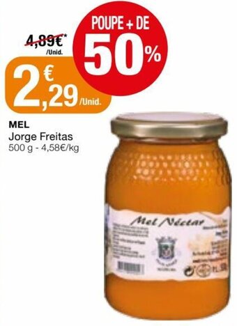Intermarché Mel Jorge Freitas 500g promoção