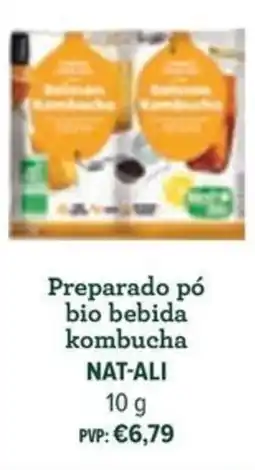 Celeiro Preparado pó bio bebida kombucha nat-ali promoção
