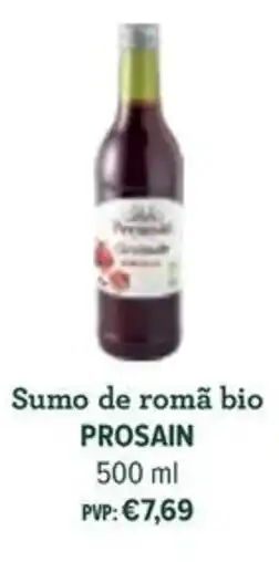 Celeiro Sumo de romã bio prosain promoção