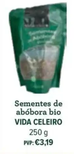 Celeiro Sementes de abóbora bio vida celeiro promoção