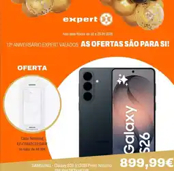 Expert samsung - galaxy s26 512gb preto noturno promoção