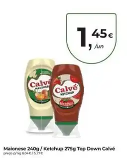 Aqui é fresco Maionese / Ketchup Calvé promoção