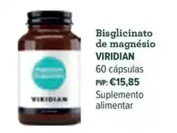 Celeiro Bisglicinato de magnésio viridian promoção