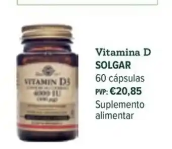 Vitamina d solgar
