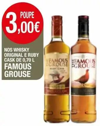 Intermarché Nos Whisky Original E Ruby Cask de 0,70L promoção