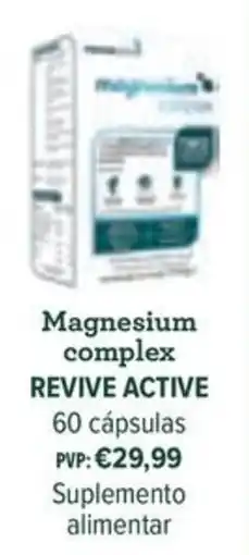 Celeiro Magnesium complex revive active promoção