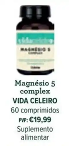 Celeiro Magnésio 5 complex vida celeiro promoção