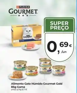 Aqui é fresco Alimento Gato Húmido Gourmet Gold promoção