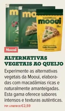 Celeiro Alternativas vegetais ao queijo mooui promoção