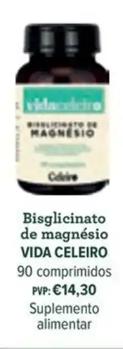 Celeiro Bisglicinato de magnésio VIDA CELEIRO promoção