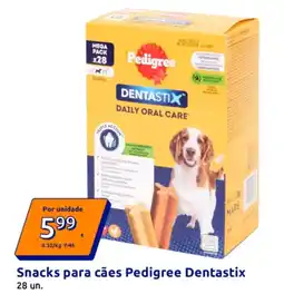 Action Snacks para cães Pedigree Dentastix promoção