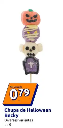 Action Chupa de halloween becky promoção