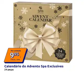 Action Calendário do Advento Spa Exclusives promoção