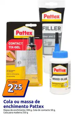 Action Cola ou massa de enchimento Pattex promoção
