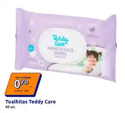 Action Toalhitas teddy care promoção