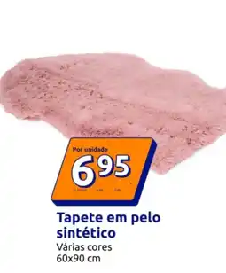 Action Tapete em pelo sintético promoção
