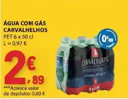 E.Leclerc Água com gás carvalhelhos promoção