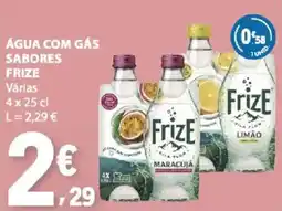 E.Leclerc Água com gás sabores frize promoção
