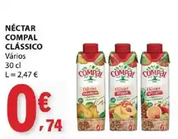 E.Leclerc Néctar compal clássico promoção